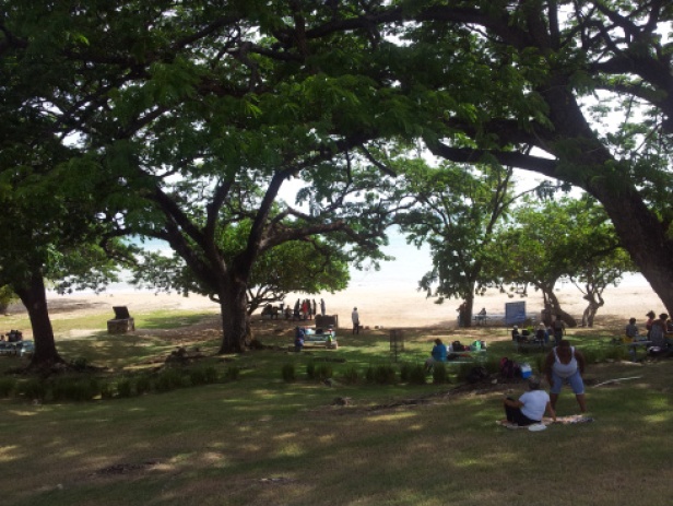 UWI Community enjoying the Beach